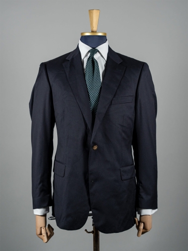 Granatowy klasyczny blezer Eduard Dressler r. 54