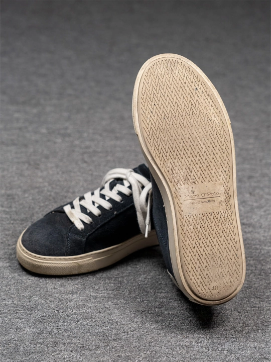 Zamszowe buty sportowe w kolorze granatu Marc’O’Polo r. 40