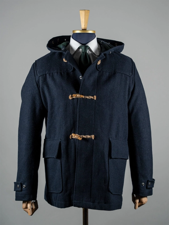 Granatowa klasyczna budrysówka H&M r. L