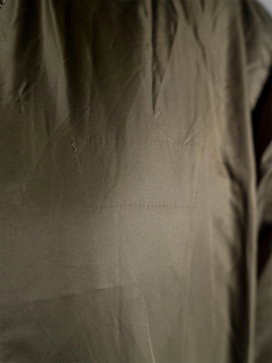 Militarna kurtka bomber z kożuchowym kołnierzem vintage r. XL