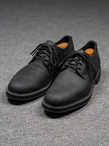 Czarne nubukowe derby Timberland r. 41