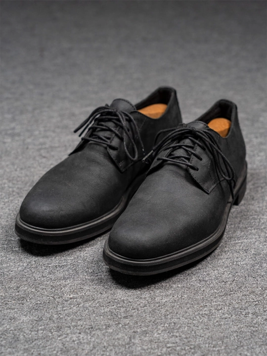 Czarne nubukowe derby Timberland r. 41