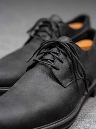 Czarne nubukowe derby Timberland r. 41