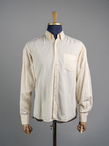 Luca D’altieri cytrynowa sztruksowa koszula męska bd r. 41/42  L