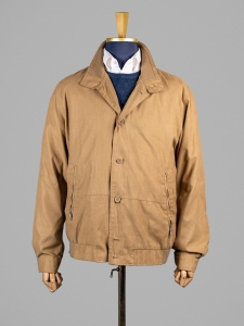 Paul R. Smith beżowa kurtka harrington z imitacji zamszu r. 54/XL