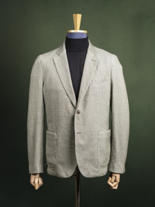 Profuomo Sky Blue zielona lekka nieformalna męska marynarka dzianinowa r. 52