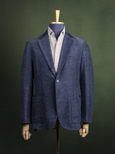 Circolo 1901 granatowa męska marynarka sportowa bez podszewki r. 56