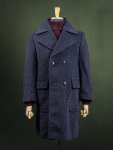 Próchnik granatowa długa bosmanka z dużymi naszywanymi kieszeniami r. L