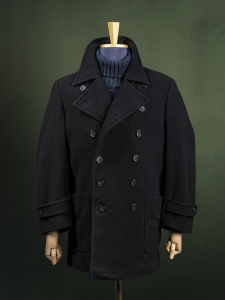 Fine Fashion czarna męska wełniana kurtka bosmanka r. L