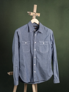 Blauer męska koszula chambray workshirt r. S