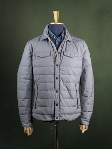 Montecore niebieska kurtka ocieplana z poprzecznym pikowaniem r. 54