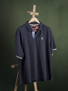 Henri LLoyd nowa granatowa polówka męska z emblematem r. XXXL