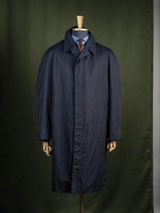 Rainbow granatowy męski płaszcz mackintosh raglan r. XL