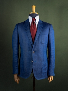Gentlemen’s Club atramentowa męska marynarka sportowa r. 50 Long